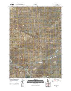 Arco Hills SE Idaho Historical topographic map, 1:24000 scale, 7.5 X 7.5 Minute, Year 2010