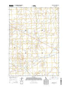 Arco Hills SE Idaho Current topographic map, 1:24000 scale, 7.5 X 7.5 Minute, Year 2013