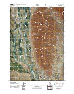 Arco North Idaho Historical topographic map, 1:24000 scale, 7.5 X 7.5 Minute, Year 2011