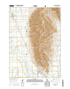 Arco North Idaho Current topographic map, 1:24000 scale, 7.5 X 7.5 Minute, Year 2013