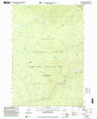 Arctic Point Idaho Historical topographic map, 1:24000 scale, 7.5 X 7.5 Minute, Year 1998