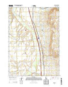 Arimo Idaho Current topographic map, 1:24000 scale, 7.5 X 7.5 Minute, Year 2013