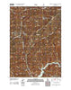 Arrowrock Reservoir NE Idaho Historical topographic map, 1:24000 scale, 7.5 X 7.5 Minute, Year 2011