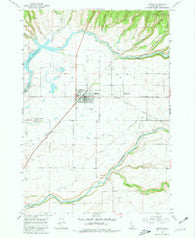 Ashton Idaho Historical topographic map, 1:24000 scale, 7.5 X 7.5 Minute, Year 1965