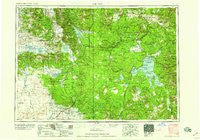 Ashton Idaho Historical topographic map, 1:250000 scale, 1 X 2 Degree, Year 1958