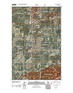 Athol Idaho Historical topographic map, 1:24000 scale, 7.5 X 7.5 Minute, Year 2011