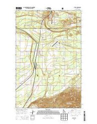 Athol Idaho Current topographic map, 1:24000 scale, 7.5 X 7.5 Minute, Year 2013