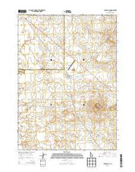Atomic City Idaho Current topographic map, 1:24000 scale, 7.5 X 7.5 Minute, Year 2013