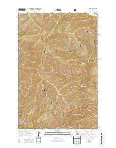 Avery Idaho Current topographic map, 1:24000 scale, 7.5 X 7.5 Minute, Year 2013