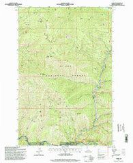 Avery Idaho Historical topographic map, 1:24000 scale, 7.5 X 7.5 Minute, Year 1995