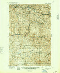 Avery Idaho Historical topographic map, 1:125000 scale, 30 X 30 Minute, Year 1917