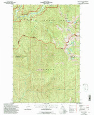 Bacon Peak Idaho Historical topographic map, 1:24000 scale, 7.5 X 7.5 Minute, Year 1994