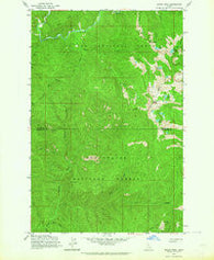 Bacon Peak Idaho Historical topographic map, 1:24000 scale, 7.5 X 7.5 Minute, Year 1963
