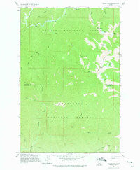Bacon Peak Idaho Historical topographic map, 1:24000 scale, 7.5 X 7.5 Minute, Year 1963