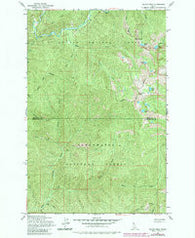 Bacon Peak Idaho Historical topographic map, 1:24000 scale, 7.5 X 7.5 Minute, Year 1963