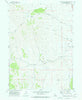 Badger Hole Spring Idaho Historical topographic map, 1:24000 scale, 7.5 X 7.5 Minute, Year 1973