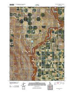 Balanced Rock Idaho Historical topographic map, 1:24000 scale, 7.5 X 7.5 Minute, Year 2010