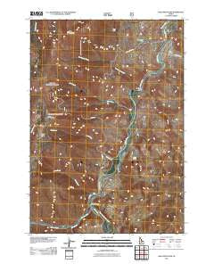 Bald Mountain Idaho Historical topographic map, 1:24000 scale, 7.5 X 7.5 Minute, Year 2011