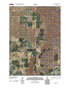 Baldy Knoll Idaho Historical topographic map, 1:24000 scale, 7.5 X 7.5 Minute, Year 2010
