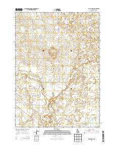 Baldy Knoll Idaho Current topographic map, 1:24000 scale, 7.5 X 7.5 Minute, Year 2013