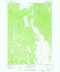 Bally Mountain Idaho Historical topographic map, 1:24000 scale, 7.5 X 7.5 Minute, Year 1963