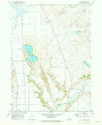 Banida Idaho Historical topographic map, 1:24000 scale, 7.5 X 7.5 Minute, Year 1969