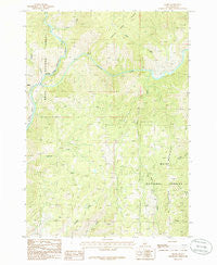 Banks Idaho Historical topographic map, 1:24000 scale, 7.5 X 7.5 Minute, Year 1985