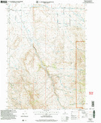 Basin Idaho Historical topographic map, 1:24000 scale, 7.5 X 7.5 Minute, Year 2001