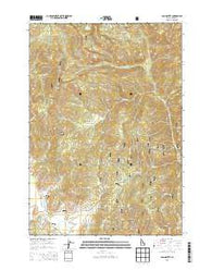 Basin Butte Idaho Current topographic map, 1:24000 scale, 7.5 X 7.5 Minute, Year 2013