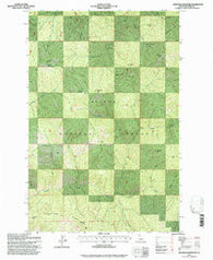 Bathtub Mountain Idaho Historical topographic map, 1:24000 scale, 7.5 X 7.5 Minute, Year 1995