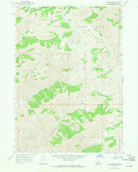 Baugh Creek SW Idaho Historical topographic map, 1:24000 scale, 7.5 X 7.5 Minute, Year 1967