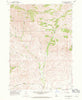 Baugh Creek Idaho Historical topographic map, 1:24000 scale, 7.5 X 7.5 Minute, Year 1967