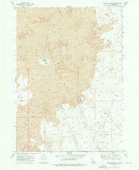 Bear Park East Idaho Historical topographic map, 1:24000 scale, 7.5 X 7.5 Minute, Year 1972