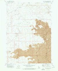 Bear Trap Cave Idaho Historical topographic map, 1:24000 scale, 7.5 X 7.5 Minute, Year 1972