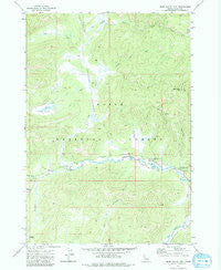 Bear Valley Mtn Idaho Historical topographic map, 1:24000 scale, 7.5 X 7.5 Minute, Year 1972