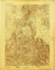 Bear Valley Idaho Historical topographic map, 1:125000 scale, 30 X 30 Minute, Year 1893