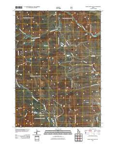 Bear Camp Gulch Idaho Historical topographic map, 1:24000 scale, 7.5 X 7.5 Minute, Year 2011