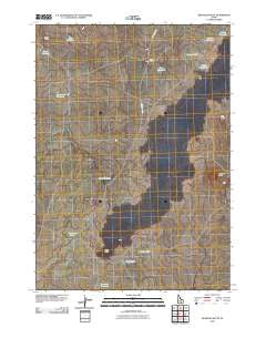 Bear Den Butte Idaho Historical topographic map, 1:24000 scale, 7.5 X 7.5 Minute, Year 2010