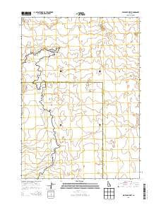 Bear Park West Idaho Current topographic map, 1:24000 scale, 7.5 X 7.5 Minute, Year 2013