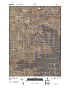 Bear Trap Cave Idaho Historical topographic map, 1:24000 scale, 7.5 X 7.5 Minute, Year 2010