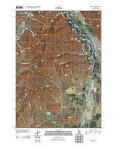 Bellevue Idaho Historical topographic map, 1:24000 scale, 7.5 X 7.5 Minute, Year 2010