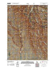 Bennett Mountain Idaho Historical topographic map, 1:24000 scale, 7.5 X 7.5 Minute, Year 2011