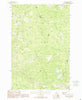 Berge Peak Idaho Historical topographic map, 1:24000 scale, 7.5 X 7.5 Minute, Year 1988