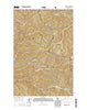 Berge Peak Idaho Current topographic map, 1:24000 scale, 7.5 X 7.5 Minute, Year 2013