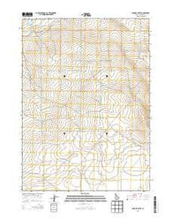 Berger Butte Idaho Current topographic map, 1:24000 scale, 7.5 X 7.5 Minute, Year 2013