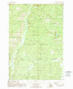 Bernard Mountain Idaho Historical topographic map, 1:24000 scale, 7.5 X 7.5 Minute, Year 1988
