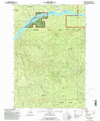 Bertha Hill Idaho Historical topographic map, 1:24000 scale, 7.5 X 7.5 Minute, Year 1994