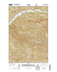 Bertha Hill Idaho Current topographic map, 1:24000 scale, 7.5 X 7.5 Minute, Year 2014