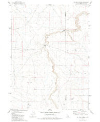 Big Bend Crossing Idaho Historical topographic map, 1:24000 scale, 7.5 X 7.5 Minute, Year 1980