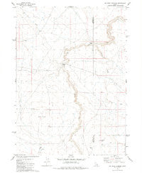 Big Bend Crossing Idaho Historical topographic map, 1:24000 scale, 7.5 X 7.5 Minute, Year 1980